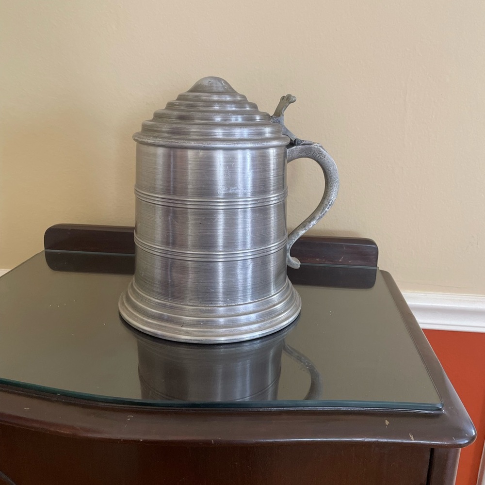 Vintage beer stein ice bucket 10”h x 8”w